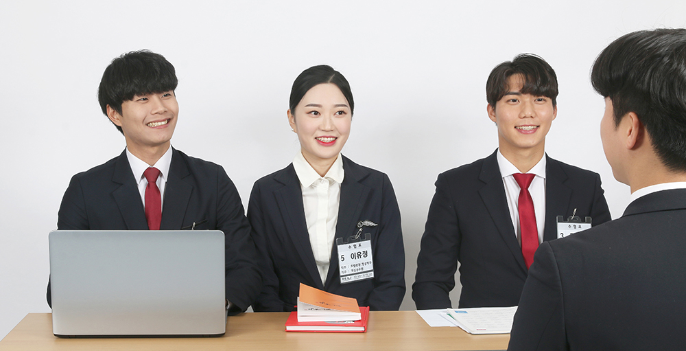 학생면접사진